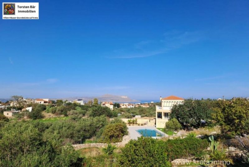 Kampia Kreta, Kambia, freistehende Villa priv. Pool Haus kaufen